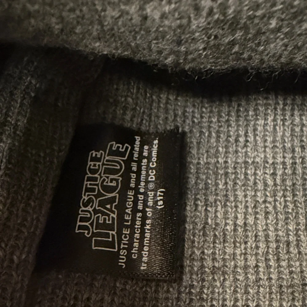 Gray Superhero Kids/Toddler Beanie | EUC